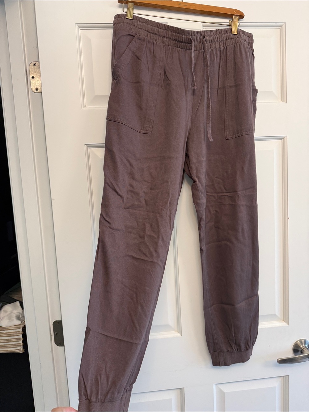 Splendid Women’s Jogger Pants in Mauve Brown